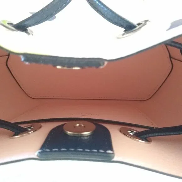 NWOT Kate Spade 'Eva'  w-a matching scarf! crossbody bucket tote multi-colors - Picture 4 of 11